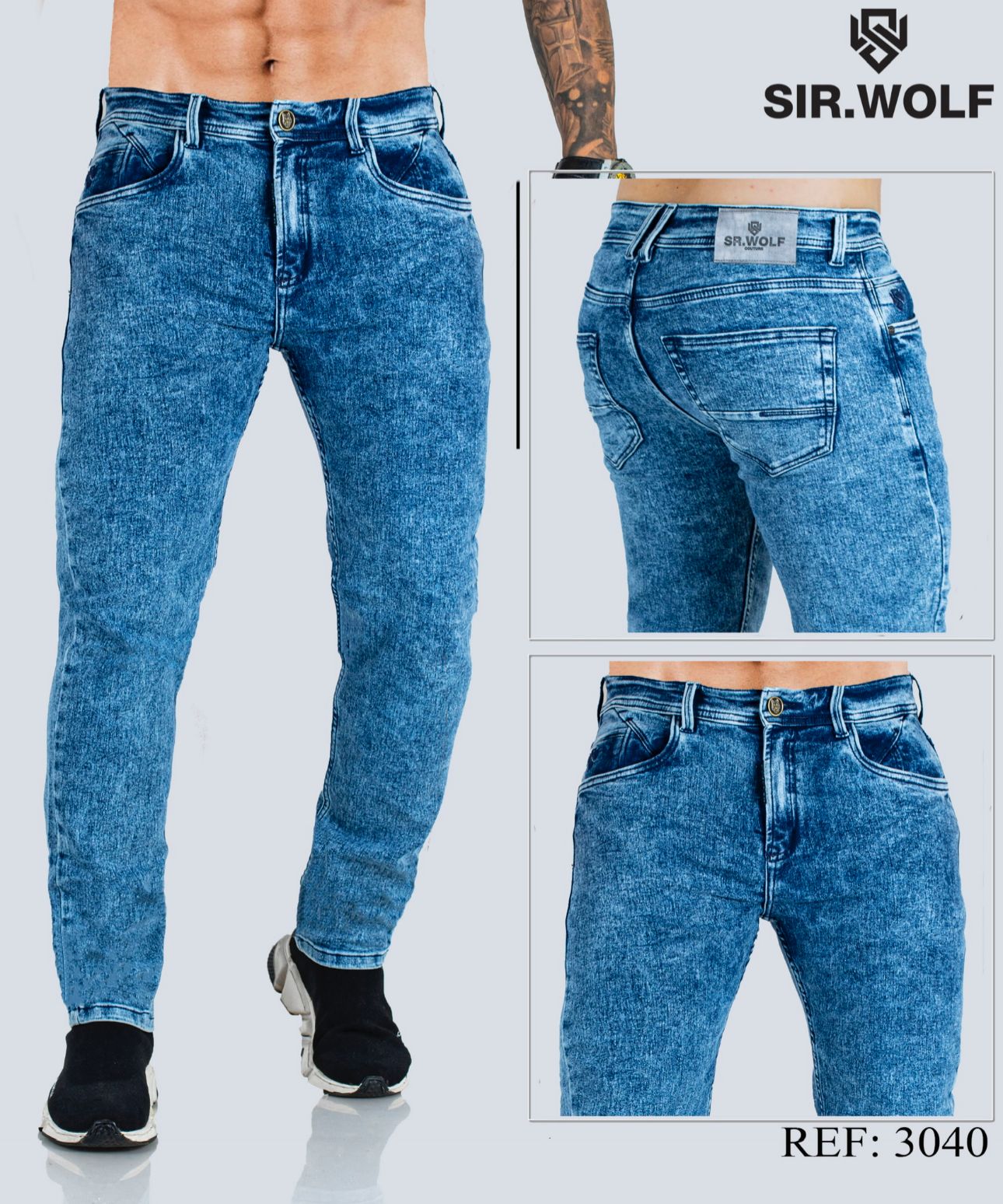 JEAN SLIM CONFORT HOMBRE 3040